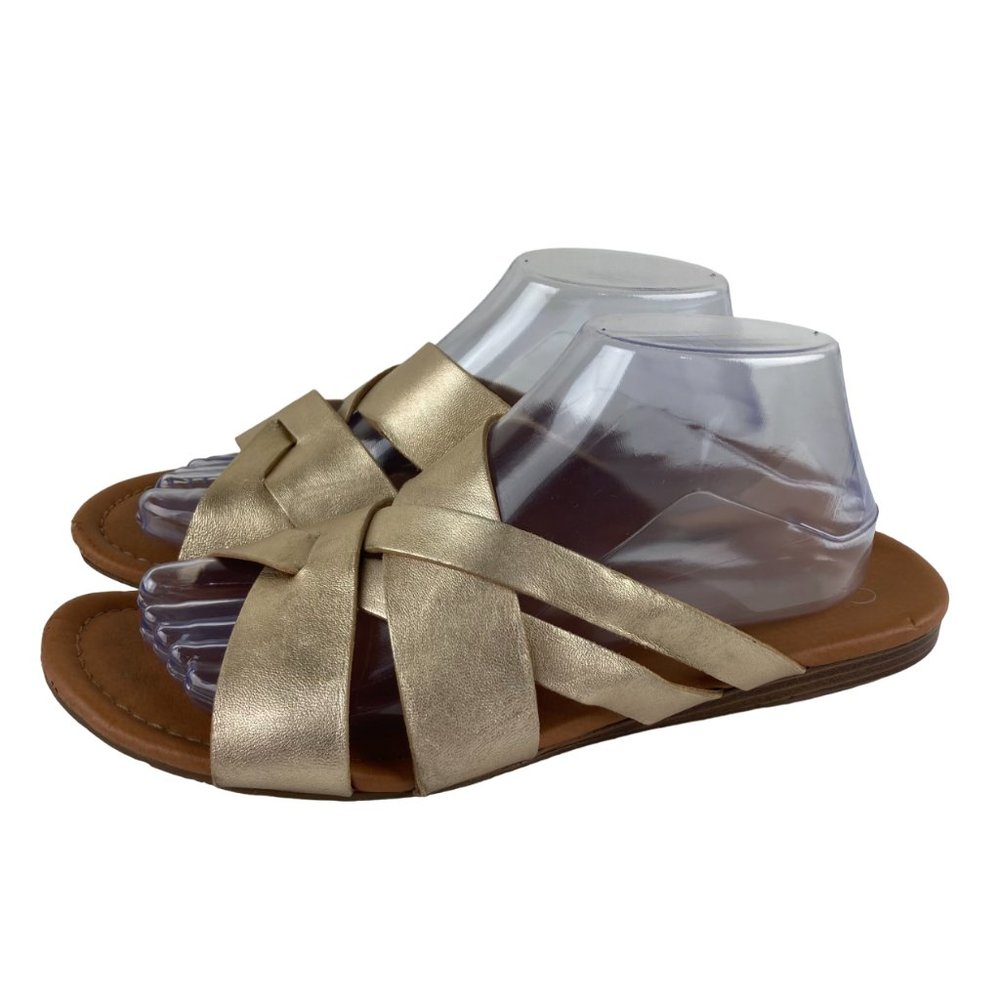 Franco Sarto Gold Sandals
